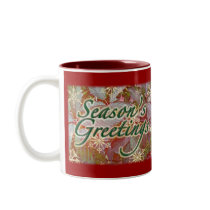 Autumn Brambles Holiday Season Items Mug