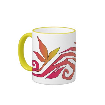 autumn branch mug by VioDeSign