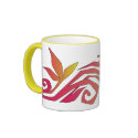 autumn branch mugs by VioDeSign autumn branch mugs