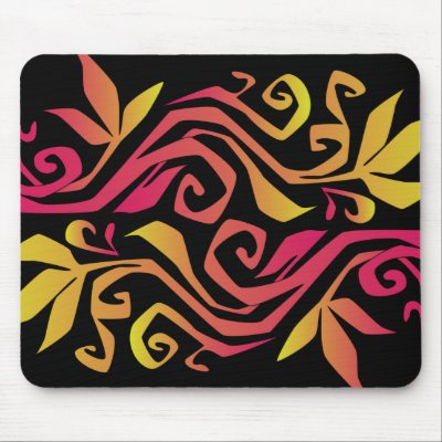 autumn branches mouse pads by VioDeSign
