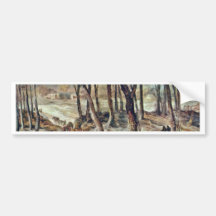 Autumn By Joost De Momper D. J Bumper Stickers