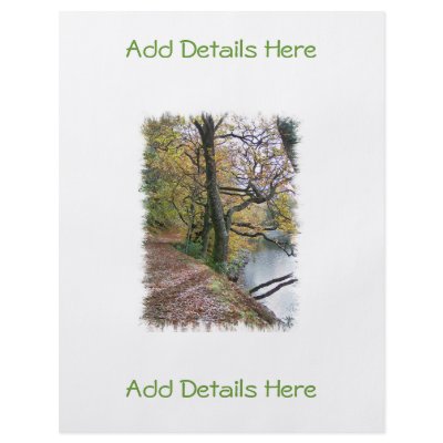 AUTUMN BY THE LAKE FULL COLOUR FLYER by threeco