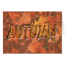 Autumn cards