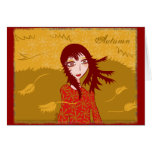 Autumn card