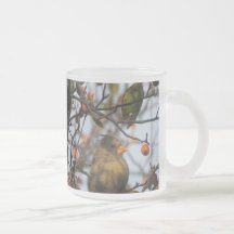 Autumn Cardinal Mugs