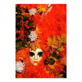 Autumn Carnival Costume Photo Print