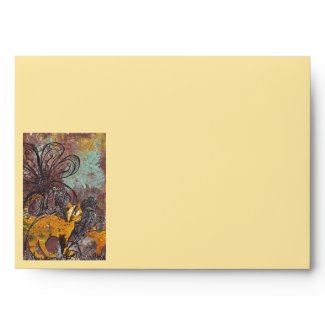 Autumn Cats Envelope envelope