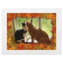 Autumn Cats flyers by JunipersWedding Autumn Cats flyers