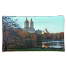 Autumn: Central Park Lake, San Remo Cosmetics Bags