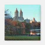 Autumn: Central Park Lake, San Remo Magnets