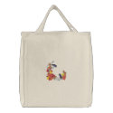 Autumn Chickadees embroidered bags by Embroidery4U Autumn Chickadees embroidered bags