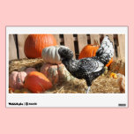 Autumn Chicken Wall Decal wall decals