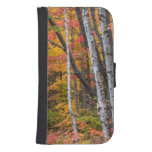 Autumn Color In The Forest Near Copper Harbor Phone Wallets