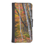 Autumn Color In The Forest Near Copper Harbor Phone Wallet