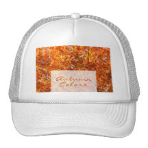 Autumn colors hat