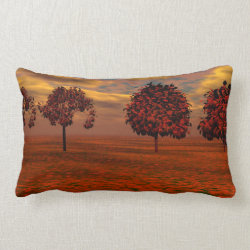 Autumn Colors Maple Trees Art Gifts Throw Pillow
