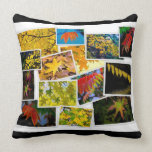 autumn colors throw pillow