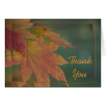 Autumn Colors Thank You Note Card