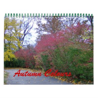 Autumn Colours Calender calendar