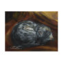 Autumn Colours: Sleeping Cat - postcard 2