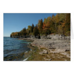 Autumn comes to Lake Michigan Greeting Cards