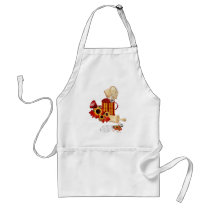 Autumn Cooking Utensils Apron