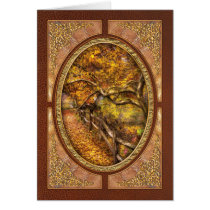 Autumn - Country roadside Cards