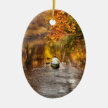 Autumn - Cranford, NJ - Exploring the unknown  Christmas Ornaments