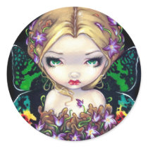 "Autumn Crocus Fairy" Sticker by strangeling "Autumn Crocus Fairy" Sticker