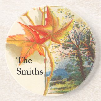 Autumn Custom coaster