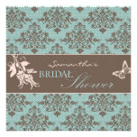 Autumn Damask BRS Invitation Square B