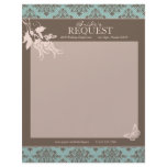 Autumn Damask Letter Head B letterhead