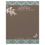 Autumn Damask Letter Head letterhead