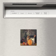 Autumn Decorations on Table magnet