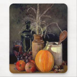 Autumn Decorations on Table Mouse Pads
