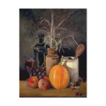 Autumn Decorations on Table Post Cards
