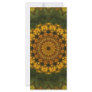Autumn Delight Kaleidoscope Art 1 Rack Card Design