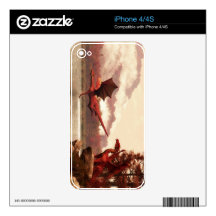 Autumn Dragons iPhone 4S Skins