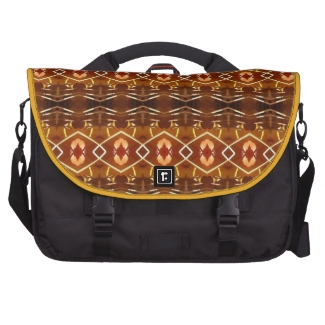 Autumn Earth Tones in a Tribal Pattern Design