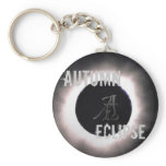 Autumn Eclipse Grey Keychains