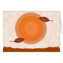 Autumn Equinox Greeting Card