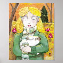 Autumn Evening Art Print