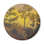 Autumn - "Evening Glow" Magnet