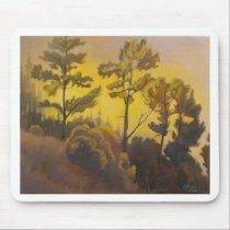 Autumn - "Evening Glow" mousepads