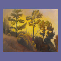 Autumn - "Evening Glow" posters
