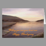 Autumn evening cards