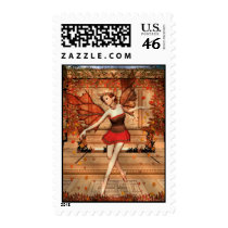 Autumn Fae postage by HarleyBliss Autumn Fae postage