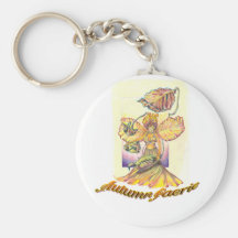 Autumn Faerie Keychain