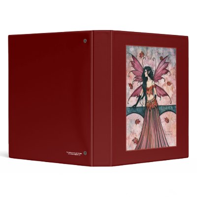 Autumn Fairy Binder by Molly Harrison by robmolily