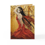 Autumn Fairy Card